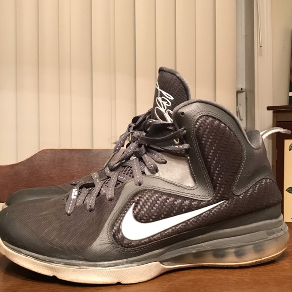 lebron 9s grey